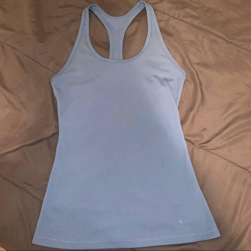 Blue Nike tank